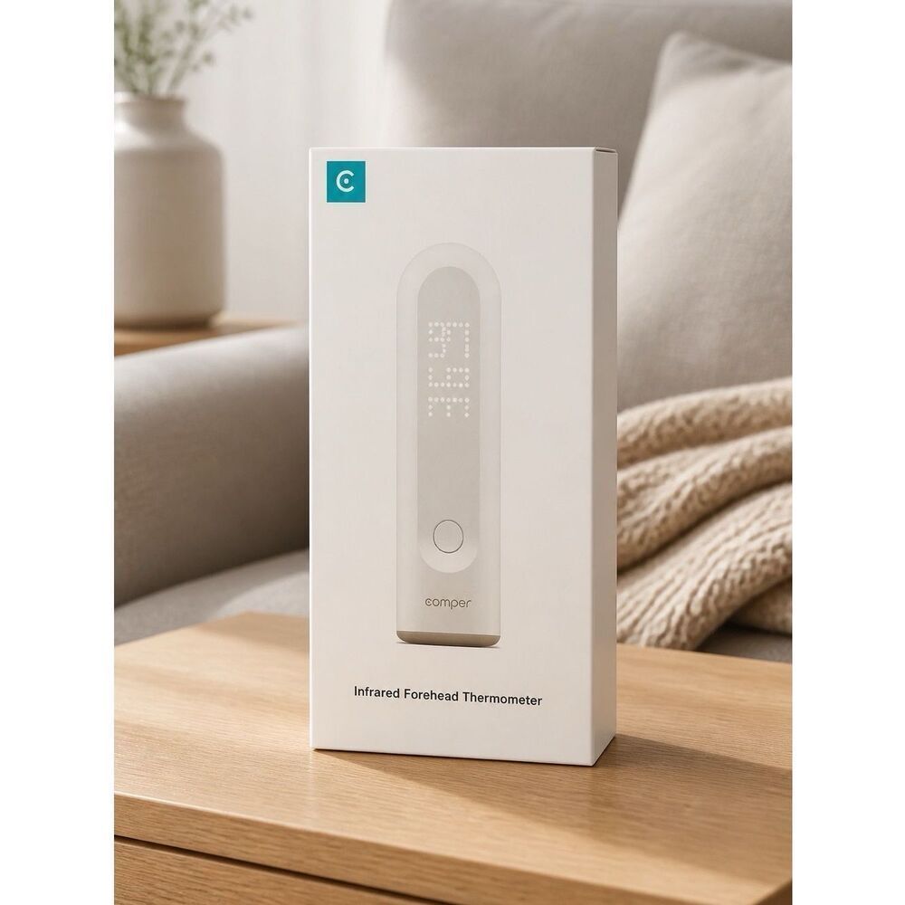 SMART INFRARED FOREHEAD THERMOMETER by COMPER